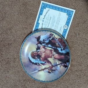 Bradford Collector's Plate w/ Certificate of Authenticity